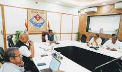 मुख्य सचिव ने नाबार्ड की उच्च स्तरीय समिति की बैठक ली, ग्रामीण अवसंरचना विकास कोष के तहत् अधिक से अधिक प्रोजेक्ट शामिल किए जाने के निर्देश विभागों को दिए