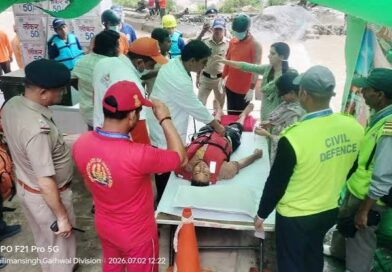 आपदा से निपटने की तैयारियों को परखा, देहरादून के 7 संवेदनशील स्थानों पर एक साथ हुई मॉकड्रिल